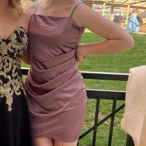 Macy’s Emerald Sundae Dress Light Purple